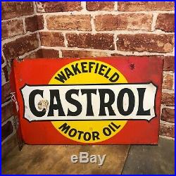Vintage Enamel Sign Castrol #3637