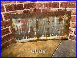 Vintage Enamel Sign Gossage Soap Advertising #4876