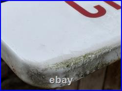 Vintage Enamel Sign-London, City Of Westminster-Street Sign-Pine Apple Court SW1