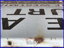 Vintage Enamel Sign-London, City Of Westminster-Street Sign-Pine Apple Court SW1