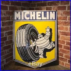 Vintage Enamel Sign Michelin #3636