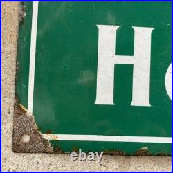 Vintage Enamel Sign N. GILL & SON TRURO Drapers Outfitters Edwardian Store