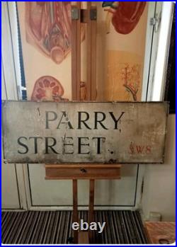 Vintage Enamel Sign Original Collectible Vintage Enamel Sign Original Collectible