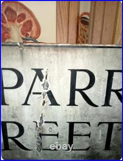 Vintage Enamel Sign Original Collectible Vintage Enamel Sign Original Collectible
