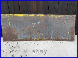 Vintage Enamel Sign Pluvex Roof Felt