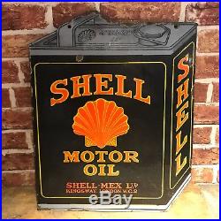 Vintage Enamel Sign Shell #2337