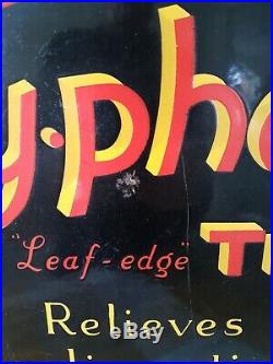 Vintage Enamel Sign Ty-phoo Tea