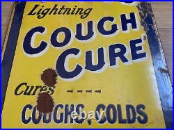 Vintage Enamel Sign Veno's Cough Cure