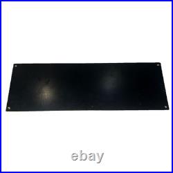 Vintage Enamel Sign for Colman's Mustard Blue & Yellow Rectangular Advertising