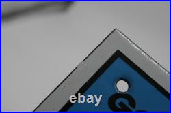 Vintage Enamelled Metal Land Rover Series 1 Sign Transportation Embossed Collect