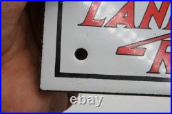 Vintage Enamelled Metal Land Rover Series 1 Sign Transportation Embossed Collect
