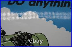 Vintage Enamelled Metal Land Rover Series 1 Sign Transportation Embossed Collect