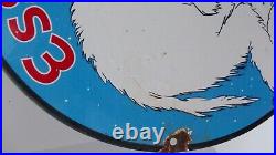 Vintage Esso Gasoline Enamel Sign