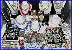 Vintage Estate To Now Signed Costume Jewelry Lot Juliana, Judy Lee, Coro, Lisner
