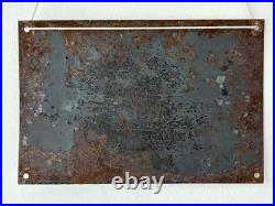 Vintage Firestone Enamel Advertising Sign