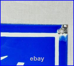 Vintage Ford Service Station Enamelled Metal Advertising Sign