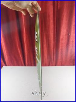 Vintage French Advertising Enamel Sign Death By Livestock Insurance