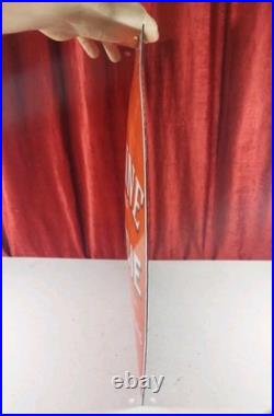 Vintage French Advertising Enamel Sign Fire Insurance