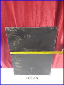 Vintage French Advertising Enamel Sign Fire Insurance