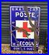 Vintage_French_Enamel_Medical_First_Aid_Post_Advertising_Sign_Metal_Antique_01_cc