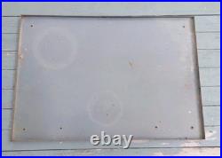 Vintage French Enamel Sign Car And Train