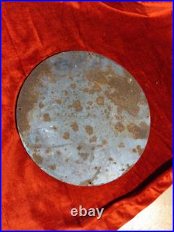 Vintage French Enamel Sign, Lille Coat Of Arms
