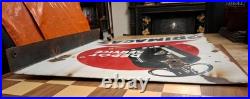 Vintage French Primagaz Depot Service Enamel Advertising Sign Double Sided