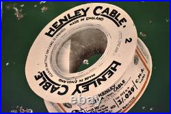 Vintage Henley C. M. A. Cables Porcelain Enamel Double Sided Sign 18x20 England El Vintage Henley C. M. A. Cables Porcelain Enamel Double Sided Sign 18x20 England El