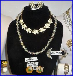 Vintage High End All Signed Designer Jewelry Lotweissjulianatrifarihaskell++