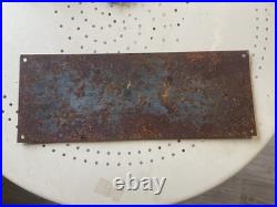 Vintage Kodak Film Enamel Sign Good Man Cave Item Length 40cm Width 15cm