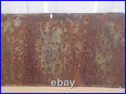 Vintage Large Danger Metal And Enamel Sign 26 Long