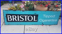 Vintage Large Enamel Wills Bristol Sign Collection from Swindon
