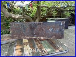 Vintage'Lyon's Coffee And Chicory Extract' Enamel Sign