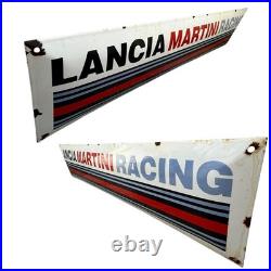 Vintage MARTINI Racing Enamel Advertising Plaque Sign