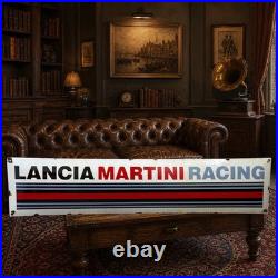 Vintage MARTINI Racing Enamel Advertising Plaque Sign