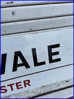 Vintage Maida Vale Westminster Original Enamel Road Sign London W9