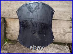 Vintage Michelin Tyres Enamel Advertising Sign Mancave Raised Lettering