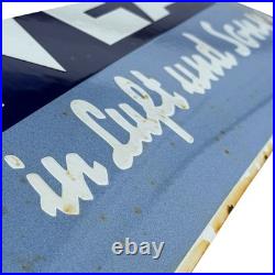 Vintage NIVEA Enamel Advertising Sign Enamel Plaque Email Sign