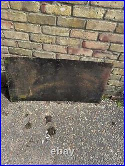 Vintage Nugget Boot Polish Enamel Sign