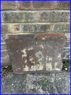 Vintage Ogden's Guinea Gold Cigarettes Original Enamel Advertising Sign Vintage Ogden's Guinea Gold Cigarettes Original Enamel Advertising Sign