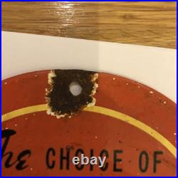 Vintage Oilzum Motor Oil Enamel Sign 28cm X 13 Vm