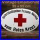 Vintage_Old_1WK_Era_Red_Cross_Enamel_Advertisement_Shield_WW1_Enamel_Plaque_WW2_01_tuo