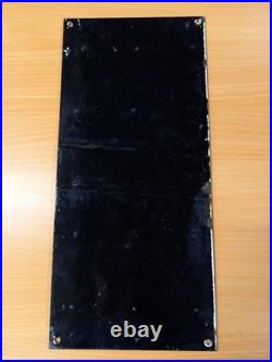 Vintage Original 1970 Camp Coffee Enamel Advertising Sign