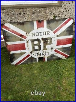 Vintage Original BP Enamel Sign, Pre 1910
