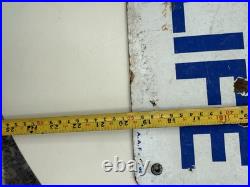 Vintage Original BP visco static long life Service station Sign, rare enamel