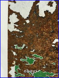 Vintage Original BP visco static long life Service station Sign, rare enamel