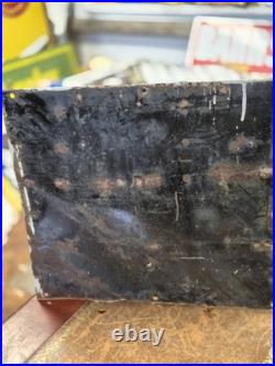 Vintage Original Clarion Caterers Enamel Advertising Sign 46x46cm