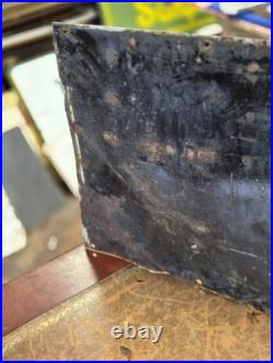 Vintage Original Clarion Caterers Enamel Advertising Sign 46x46cm