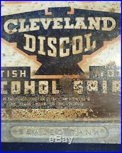 Vintage Original Cleveland Price Holder Sign Not Enamel