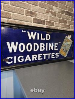 Vintage Original Enamel Sign